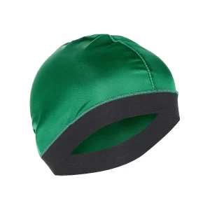 Durag soyeux pour enfants, chapeau de pirate à longue queue, bonnet élastique, turban, bandana unisexe, bonnet de douche, foulard, de couleur vert.